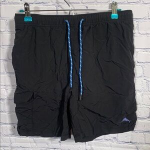 Tommy Bahama Men Swim Shorts Mesh Liner Black Sz M Outdoor Beach Summer Vacation